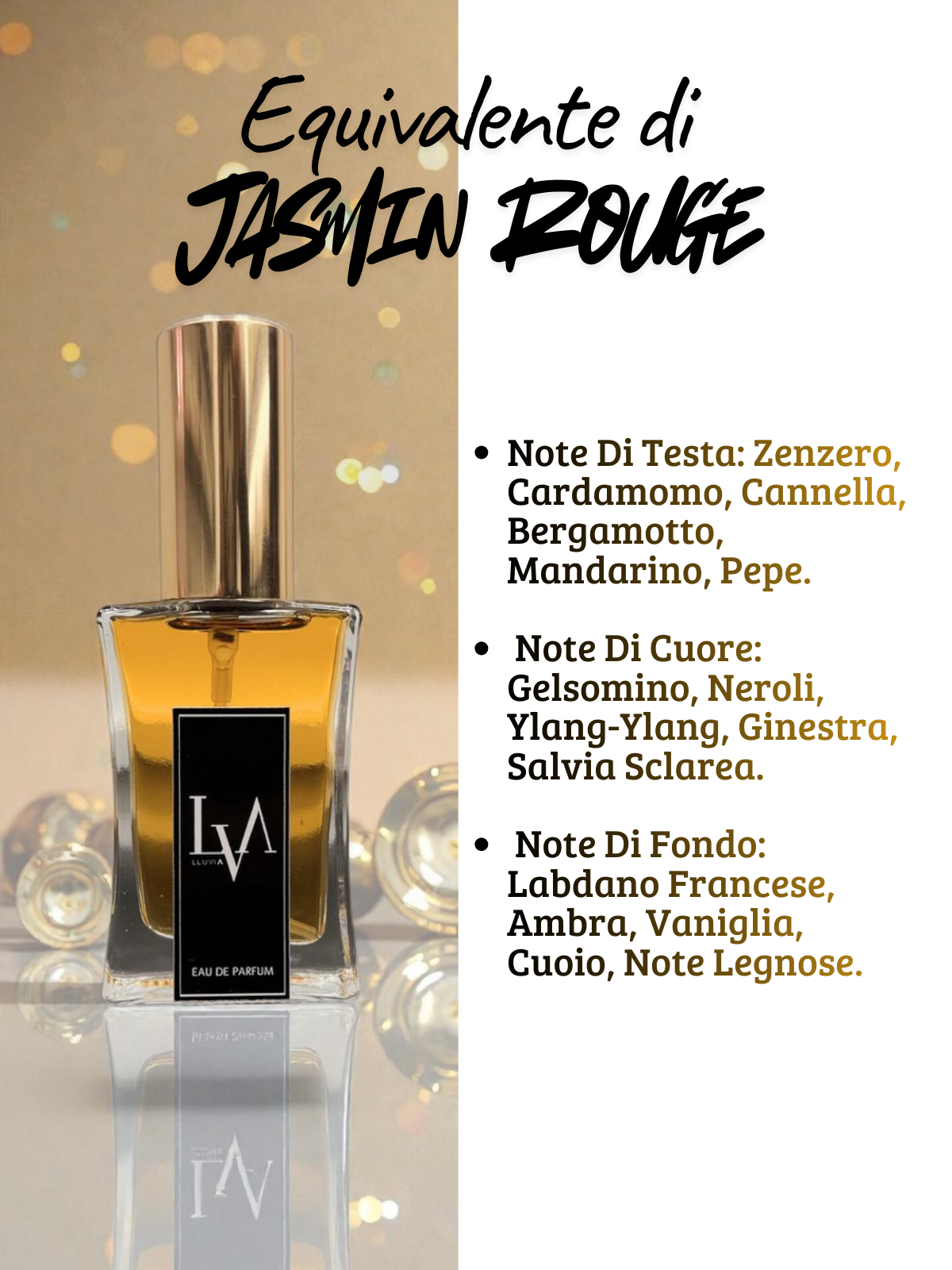 Perfume prestige n N610 (equivalente de Jasmin Rouge de Tom Ford)