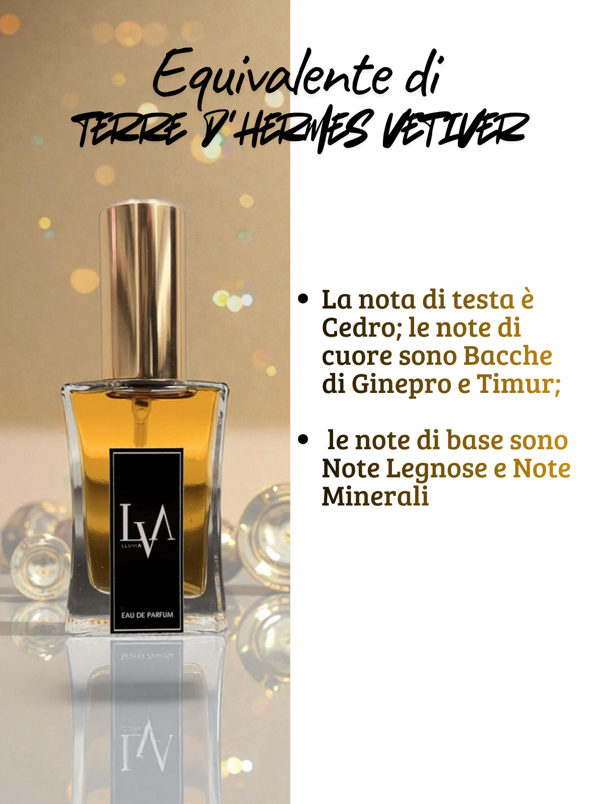 Perfume Prestige N645 (equivalente a Terre d'Hermès Intense)