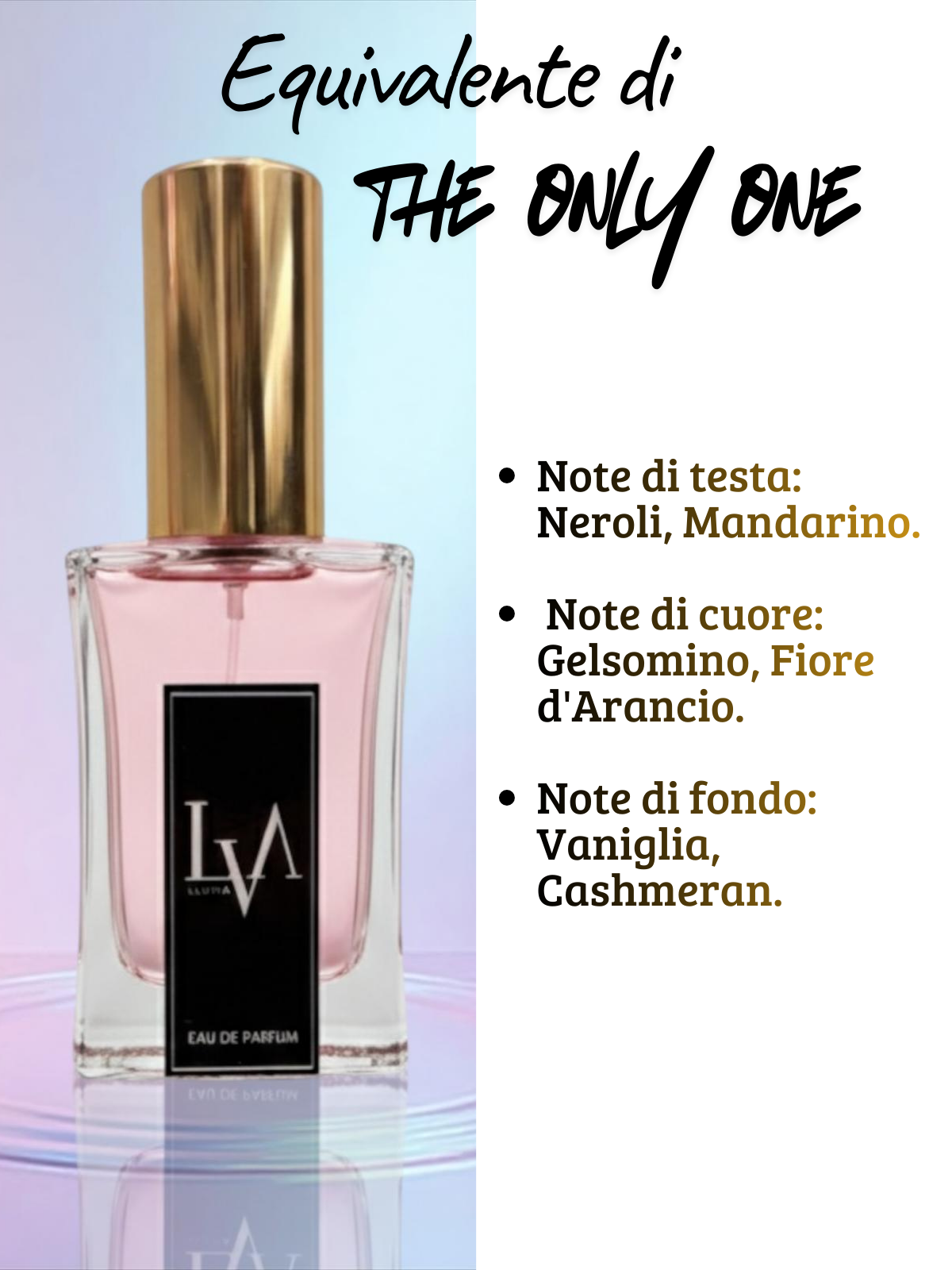Perfume de mujer n.º F049 (equivalente a The Only One)