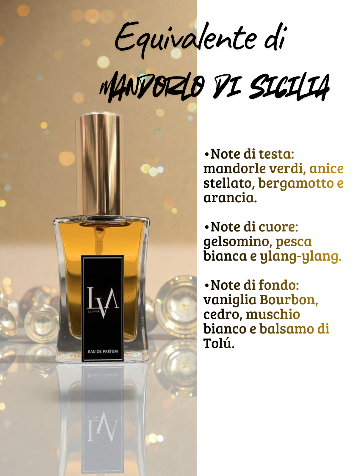 Profumo prestige n N688 (equivalente di Mandorlo di Sicilia)