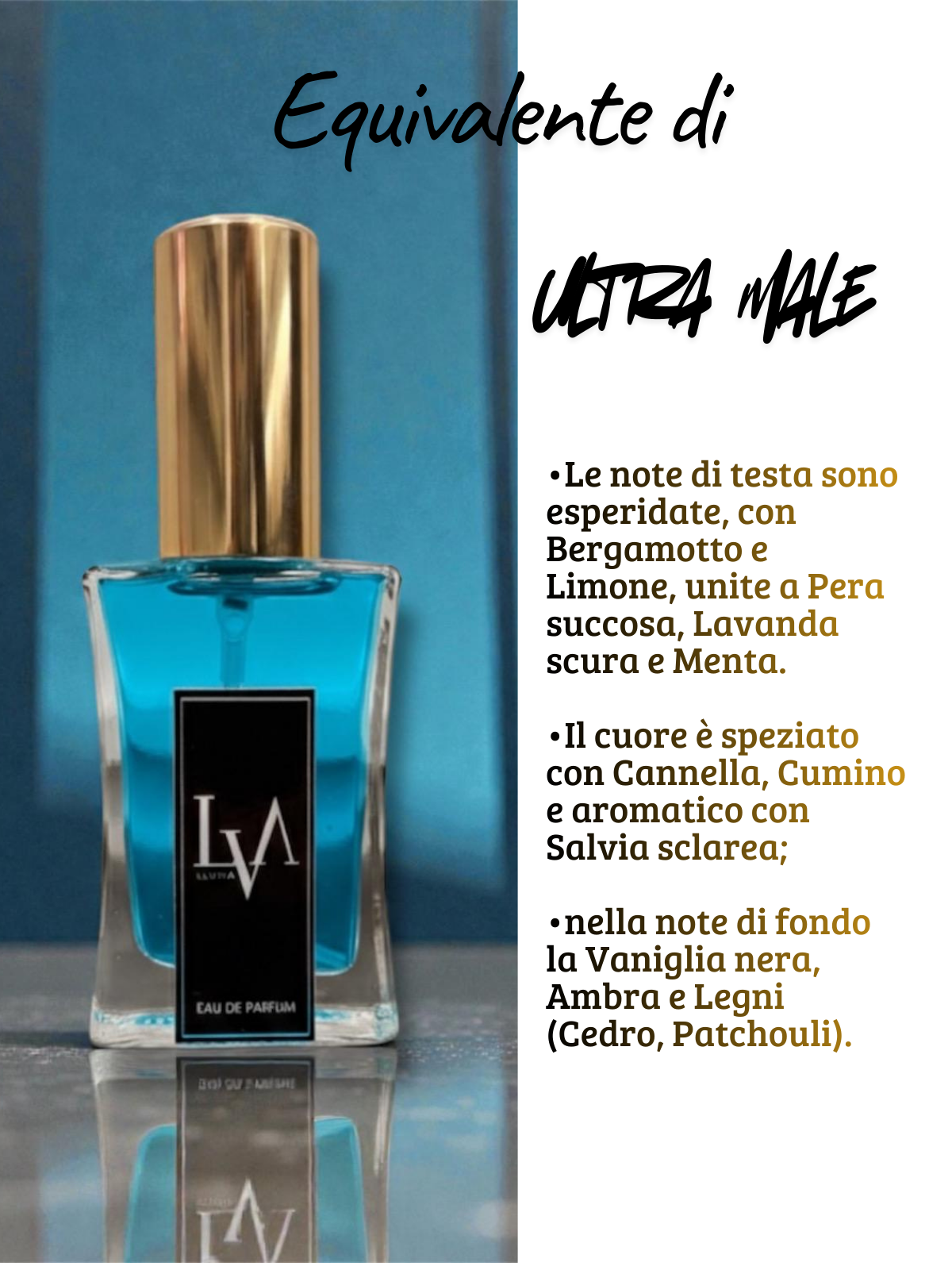Profumo uomo n M026 (equivalente di Ultra Male)
