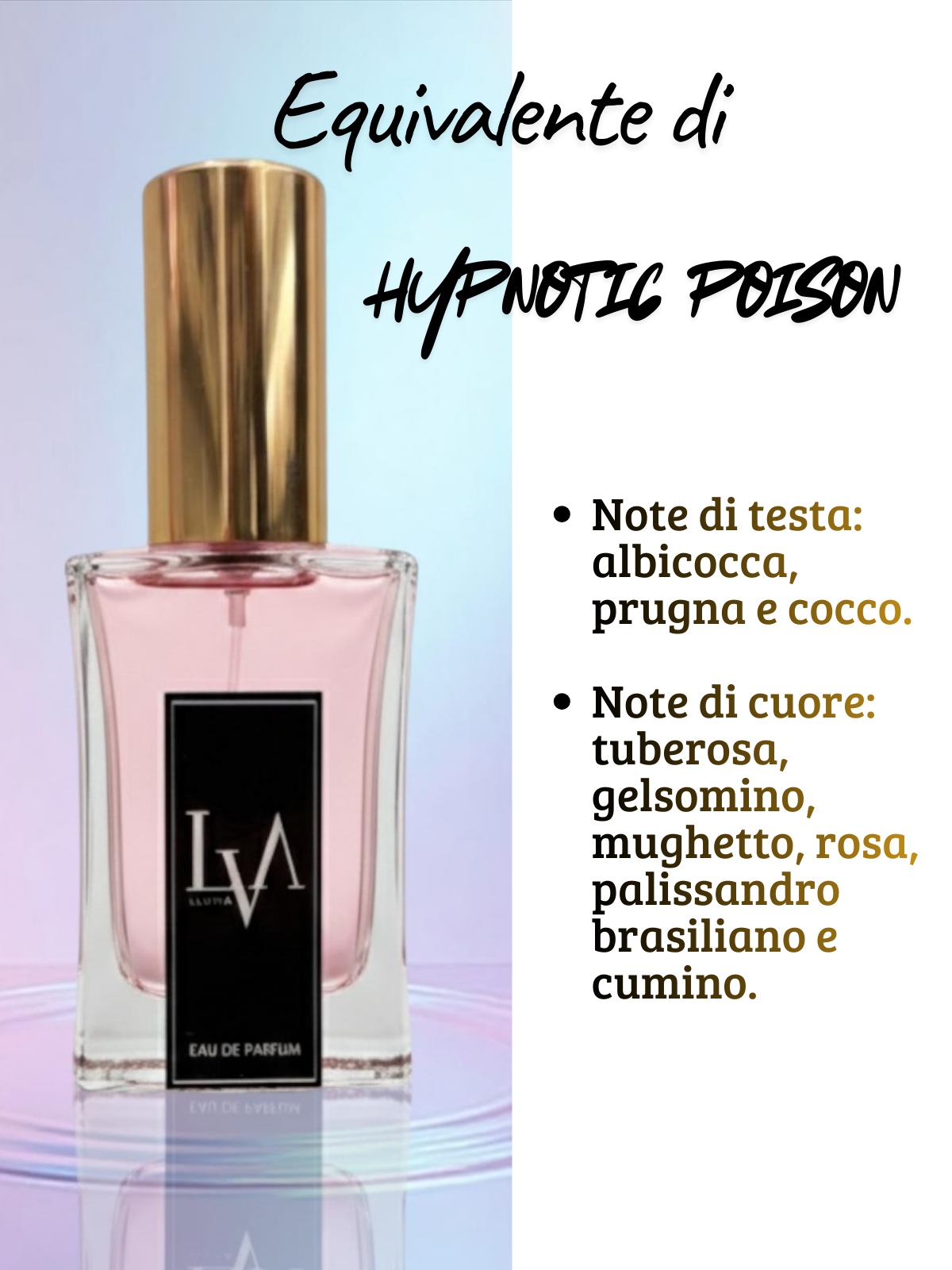 Profumo donna n F036 (equivalente di Hypnotic Poison)
