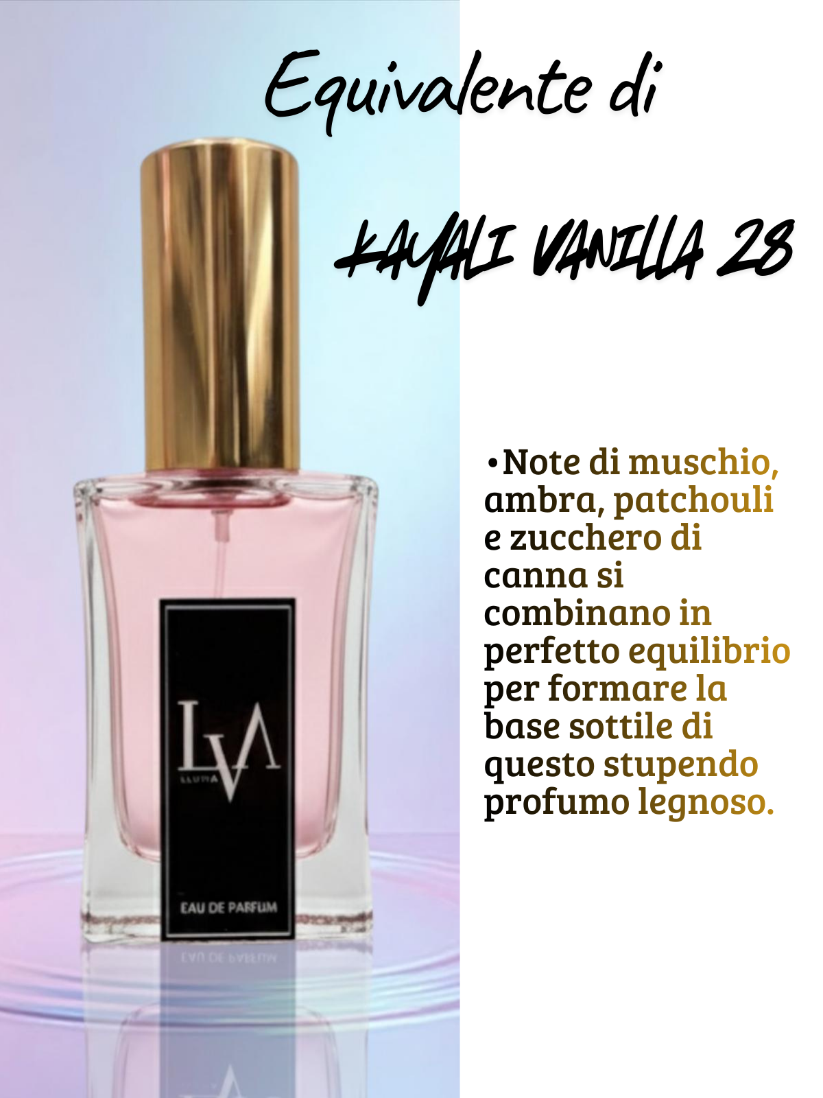 Perfume de mujer n F007 (equivalente a vainilla 28 de Kayali)
