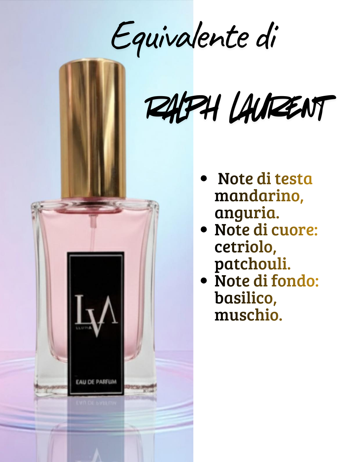 profumo donna n F025 (equivalente di ralph laurent)