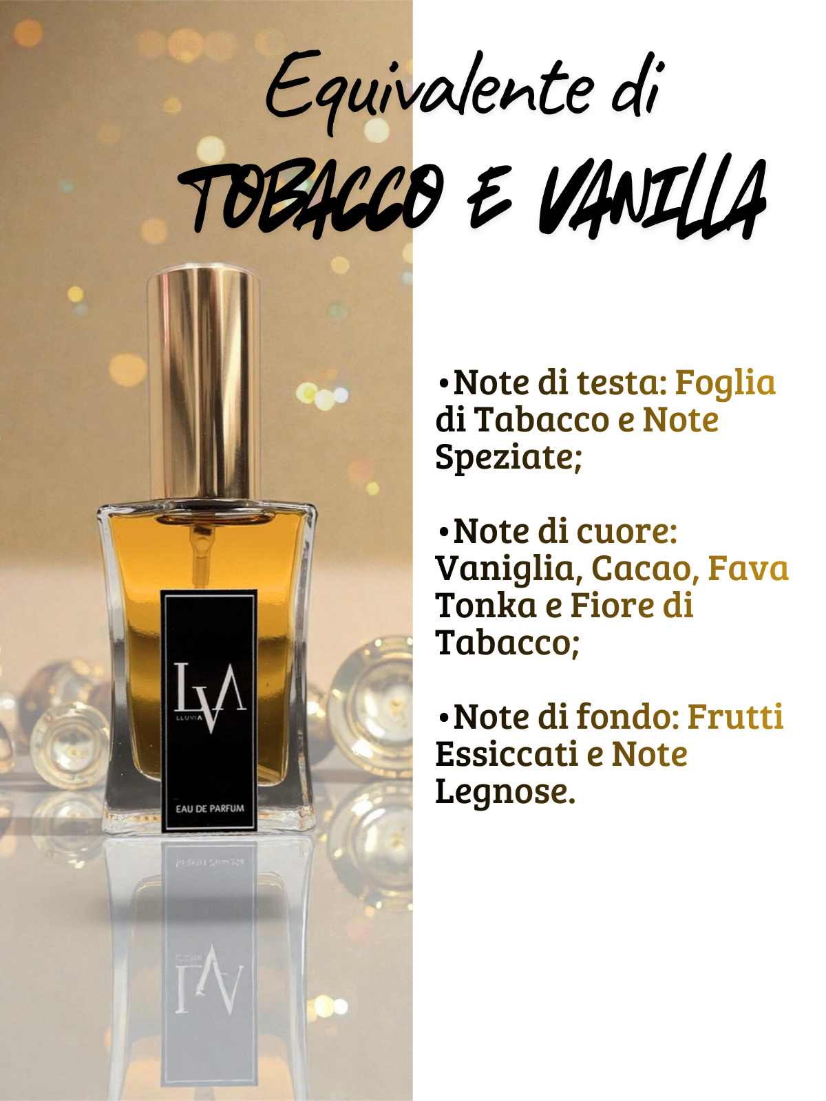 profumo prestige n N639 (equivalente di Tobacco e Vanille Tom Ford)