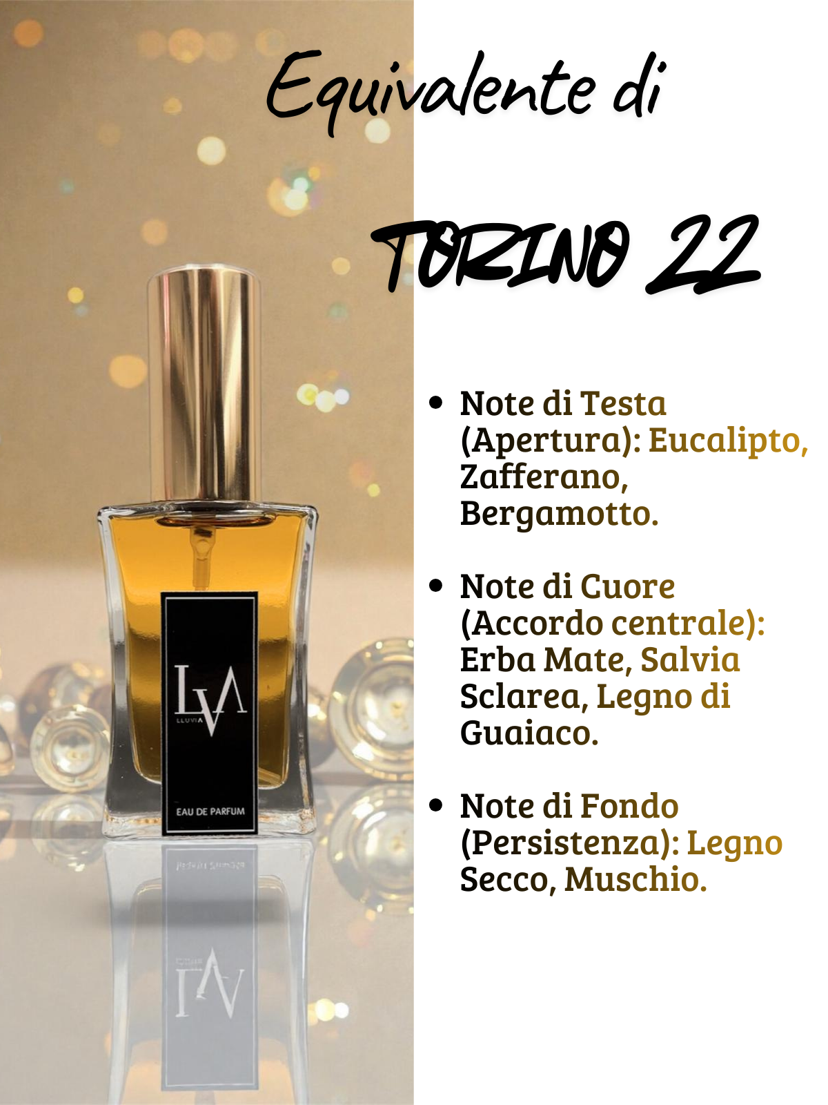 Perfume Prestige n.º N622 (equivalente de Torino 22 de Xerjoff)