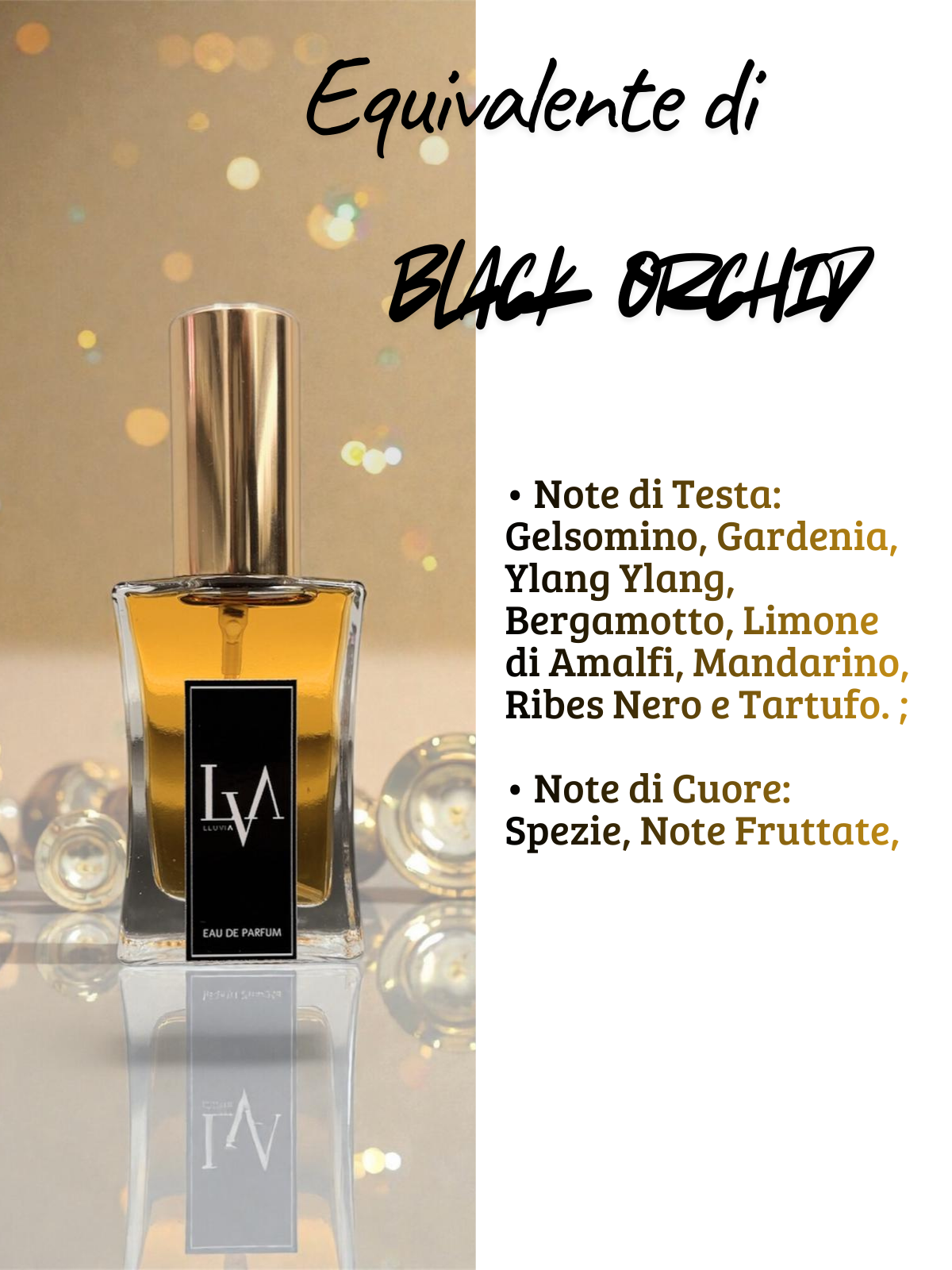 Perfume prestige n N652 (equivalente de black orchid)