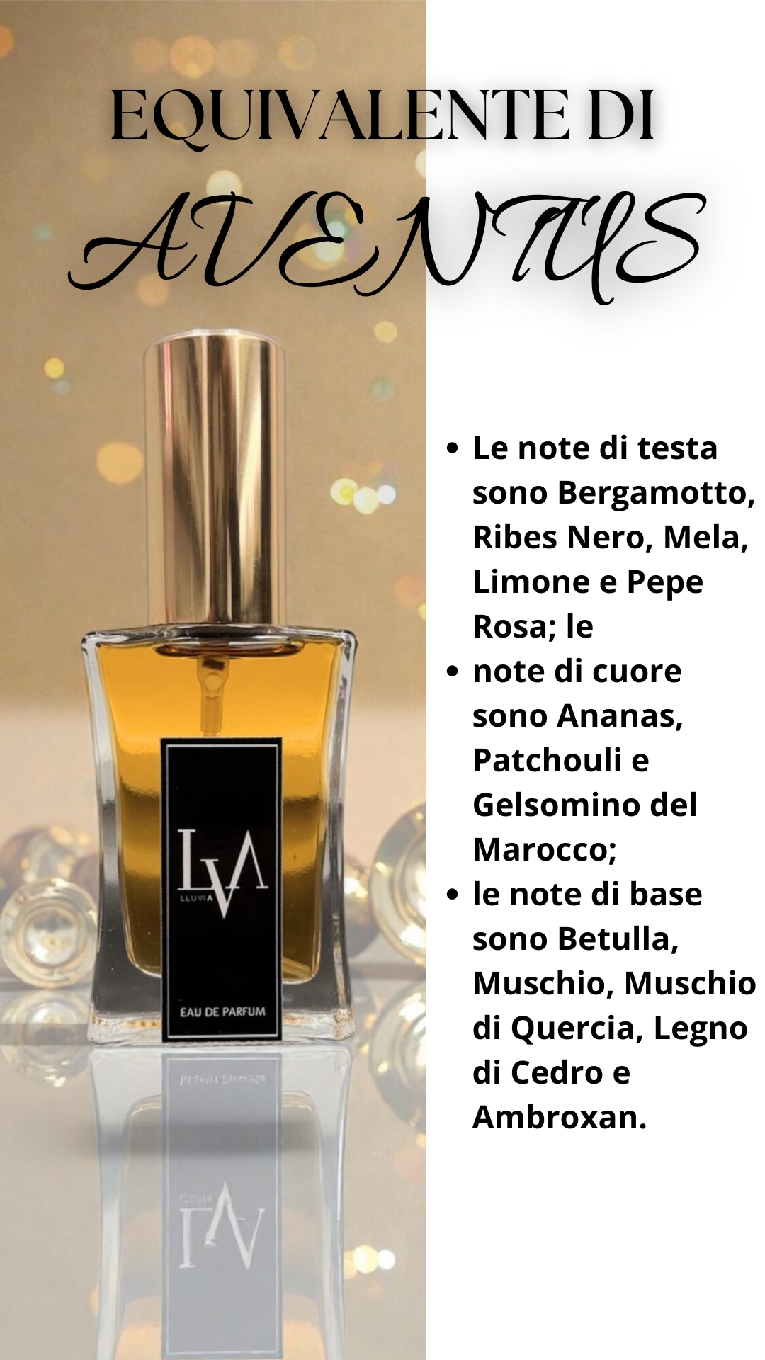 Perfume Prestige n.º N643 (equivalente a Aventus)