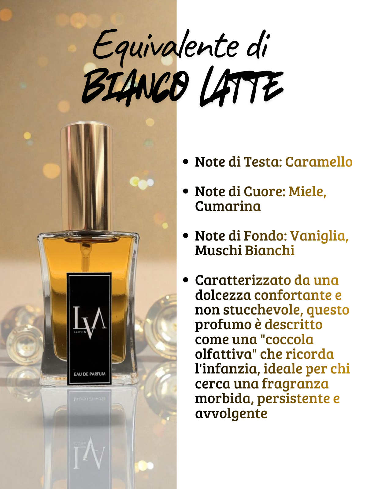 Profumo prestige n N638 (equivalente di Bianco Latte di Giardini di Toscana)