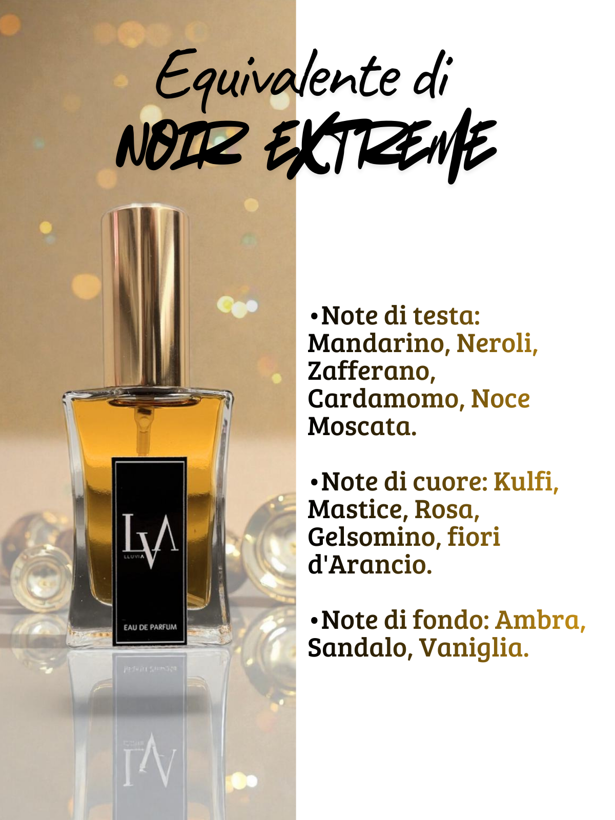 Profumo Prestige n.º 635 (equivalente de Noir Extreme de Tom Ford)