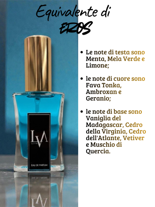 Perfume de hombre n.º M027 (equivalente a Eros)