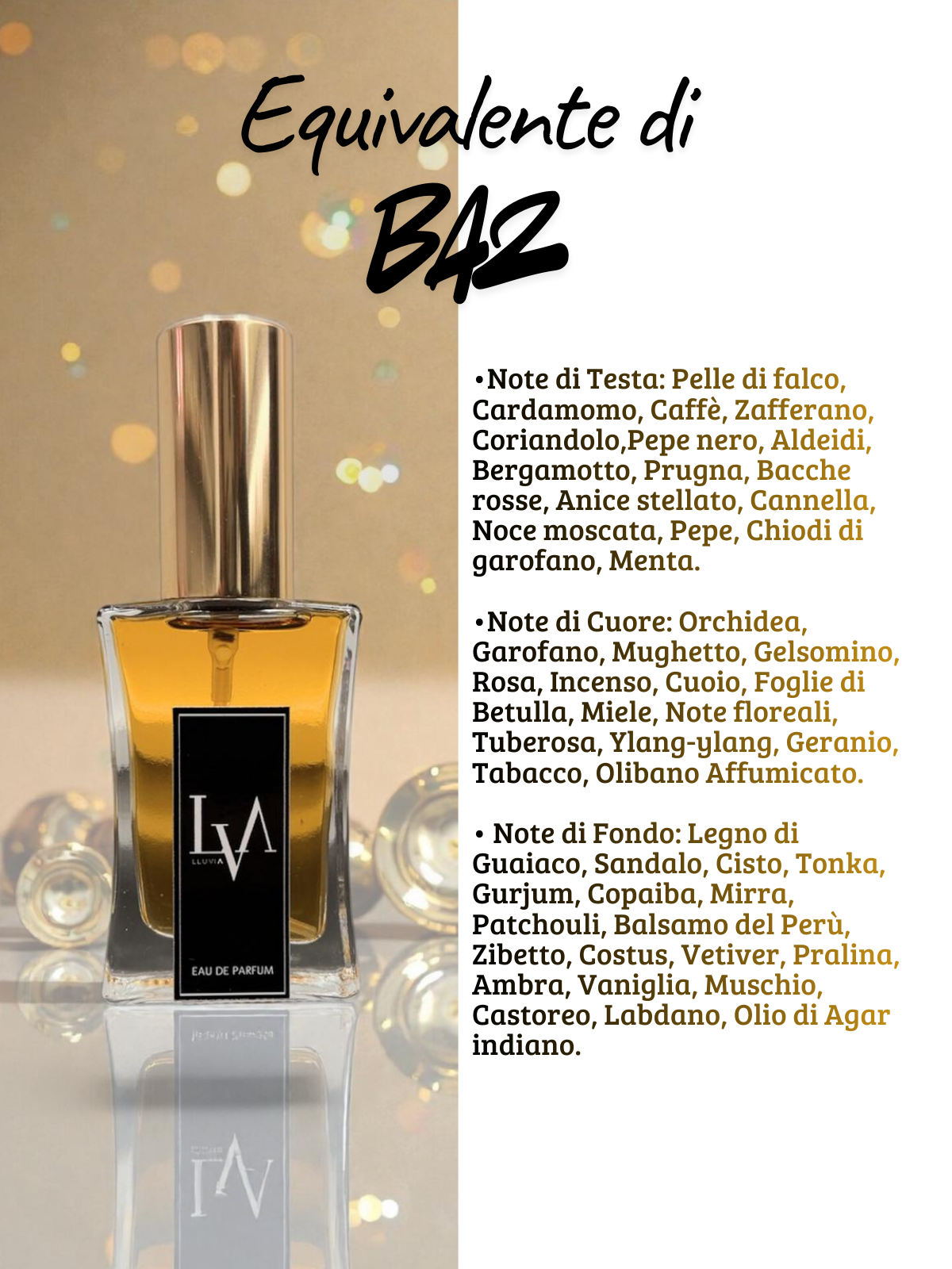 profumo prestige n N654 (equivalente di Baz)