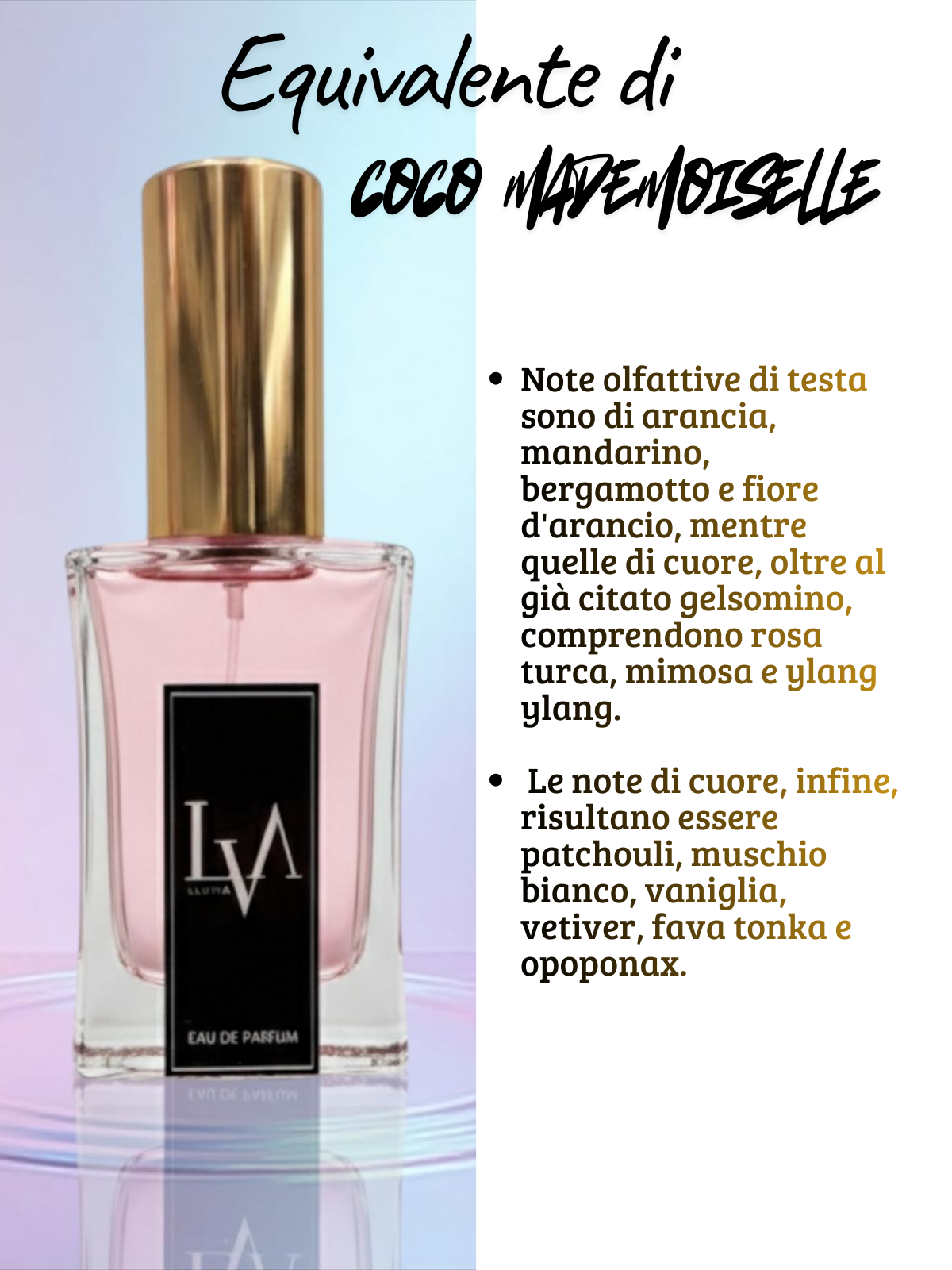 Profumo donna n F060 (equivalente di Coco Madmoiselle)