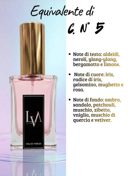 Perfume de mujer n.º F042 (equivalente a N°5 de Chanel)