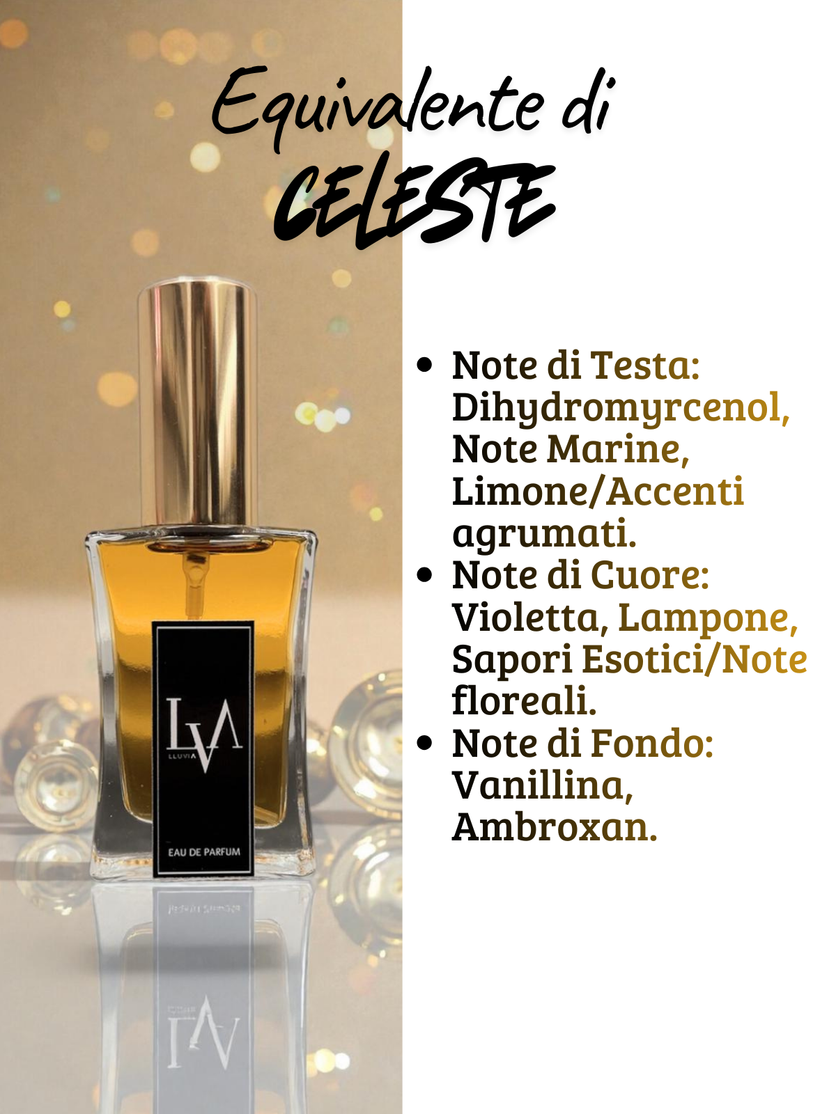 Profumo prestige n N607 (equivalente di Celeste di Giardini di Toscana)