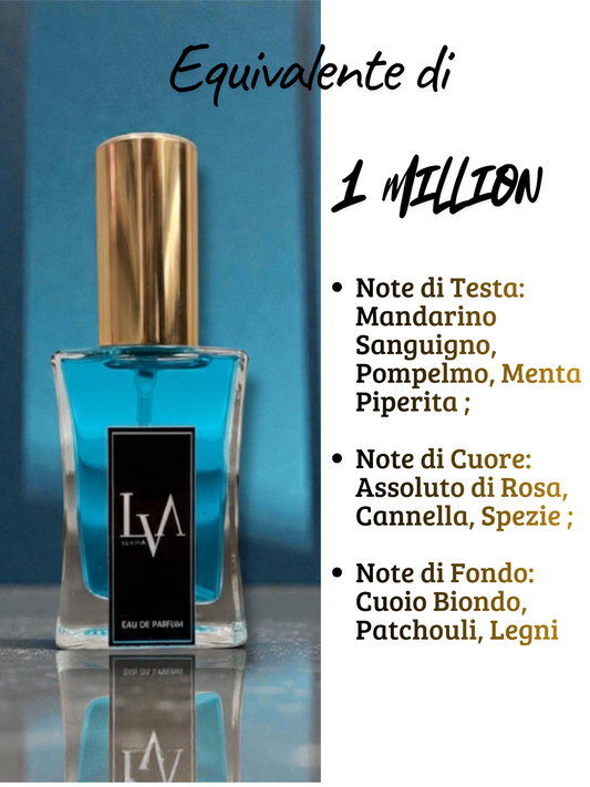 Perfume de hombre n.º M042 (equivalente a One Million)