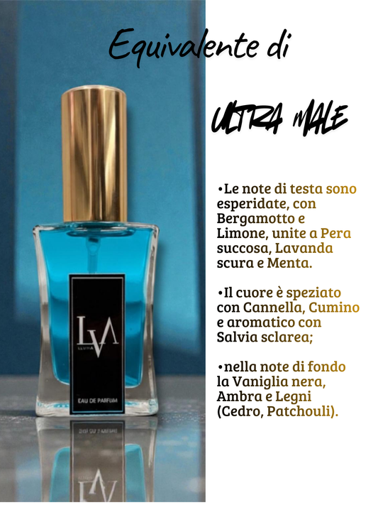 Perfume para hombre n.º M026 (equivalente de Ultra Male)