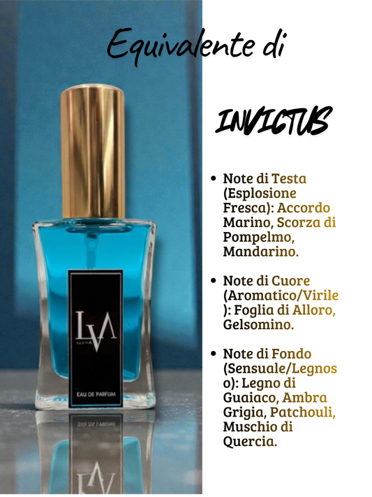 Perfume de hombre n.º M032 (equivalente a Invictus)