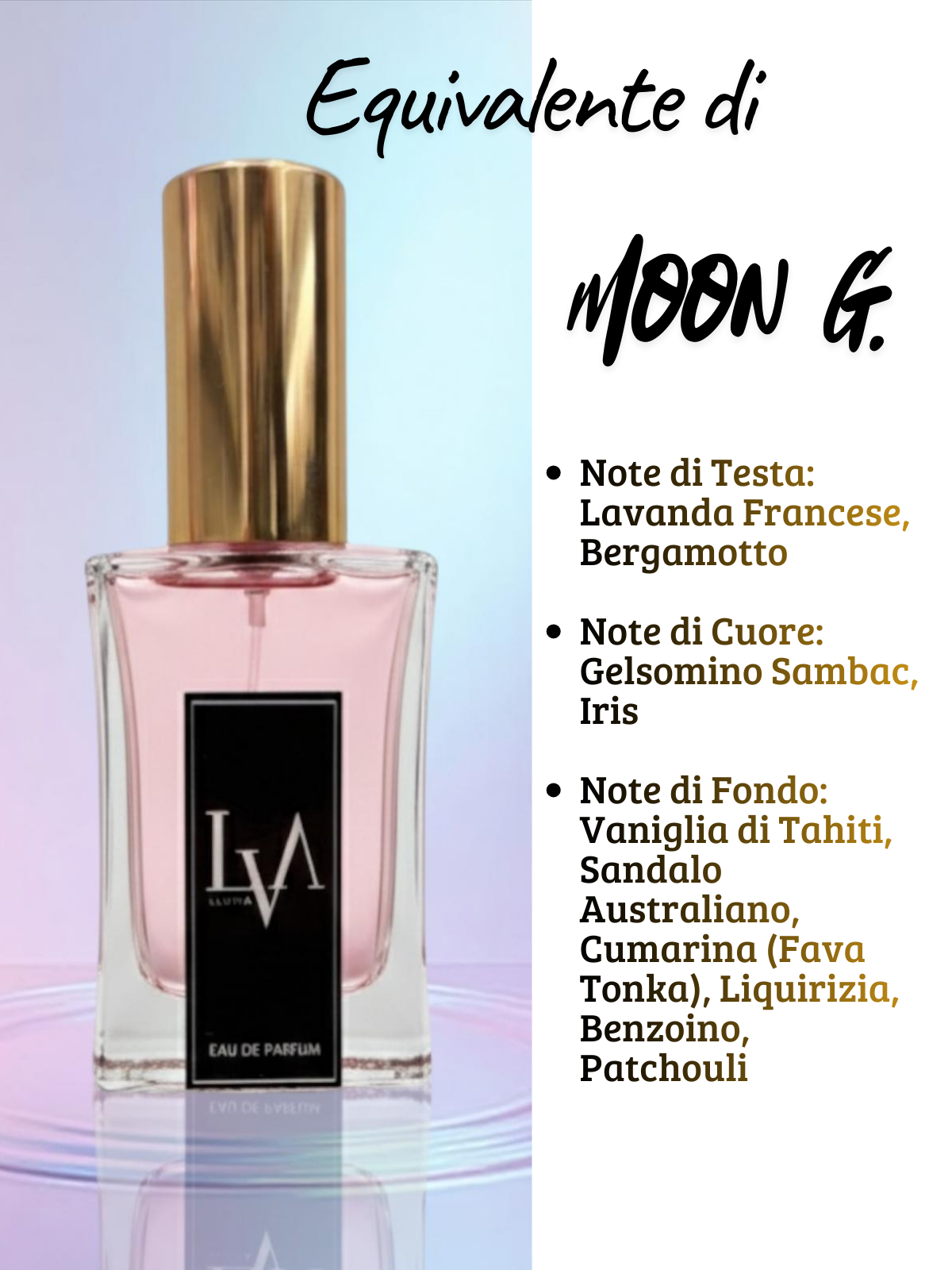 Perfume de mujer n F052 (equivalente de Moon de Guerlain)