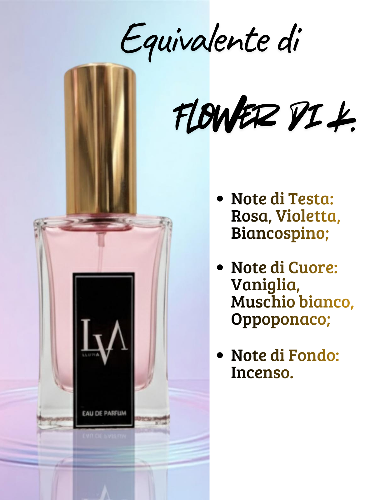 Profumo donna n F055 (equivalente di Flower di Kenzo)