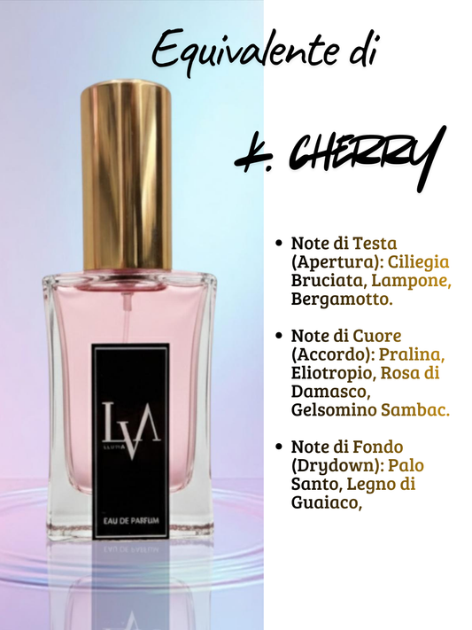 Perfume de mujer n.º F005 (equivalente a Lovefest Burning Cherry de Kajal)