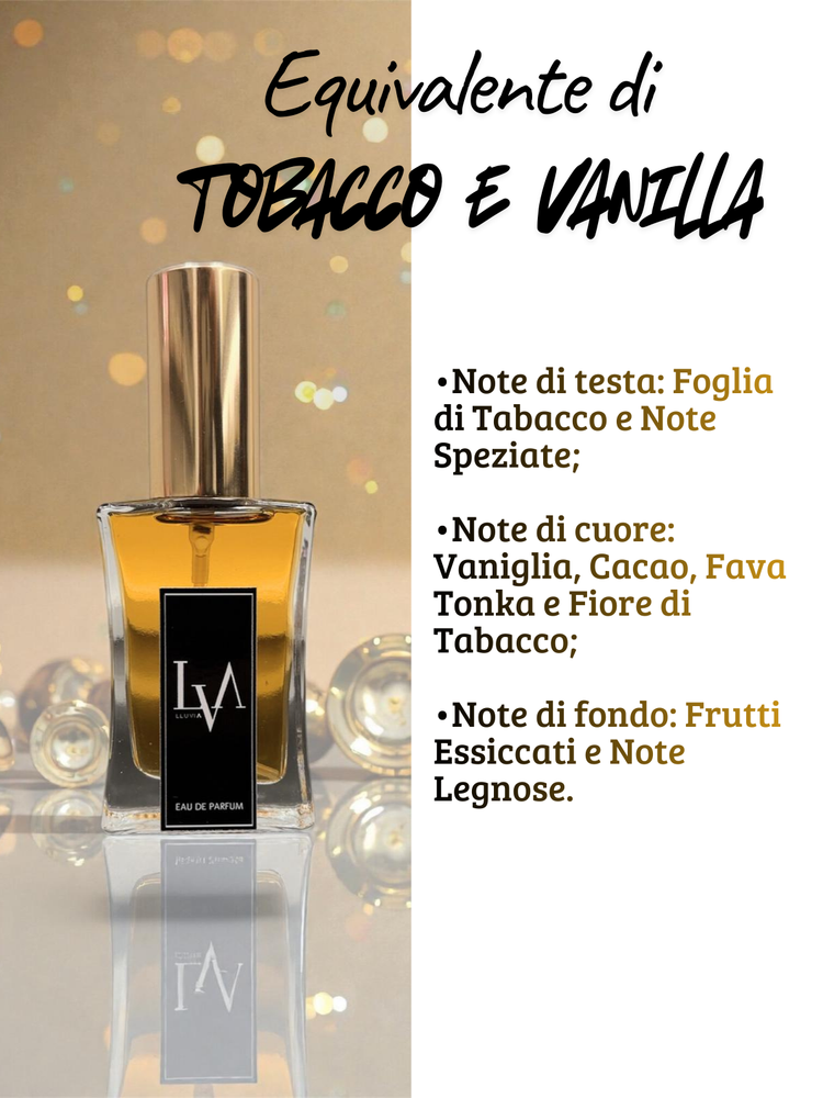 profumo prestige n N639 (equivalente di Tobacco e Vanille Tom Ford)