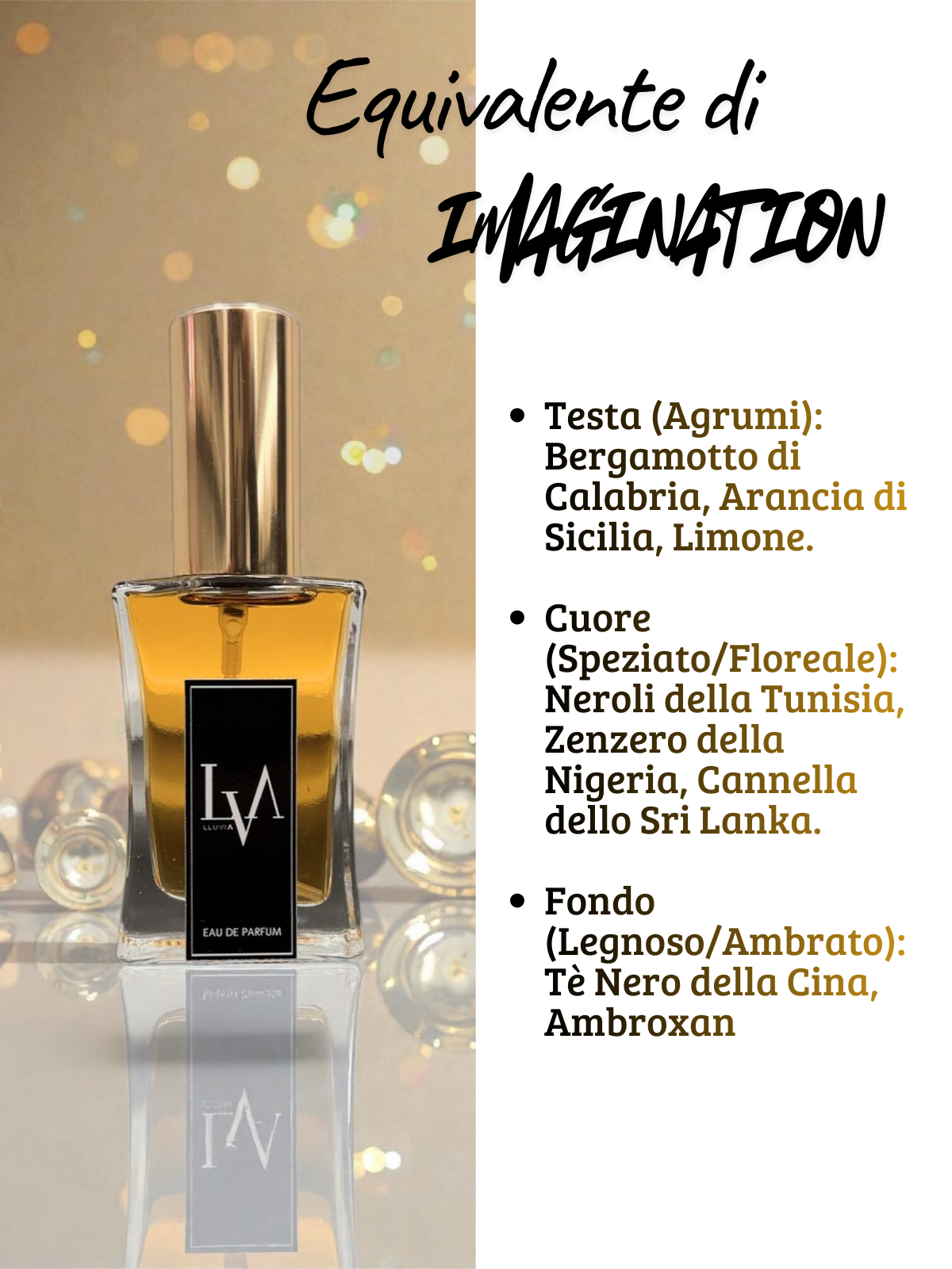 Profumo prestige n N627 (equivalente di Imagination di Louis Vuitton)