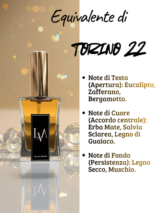 Profumo prestige n N622 (equivalente di Torino 22 di Xerjoff)