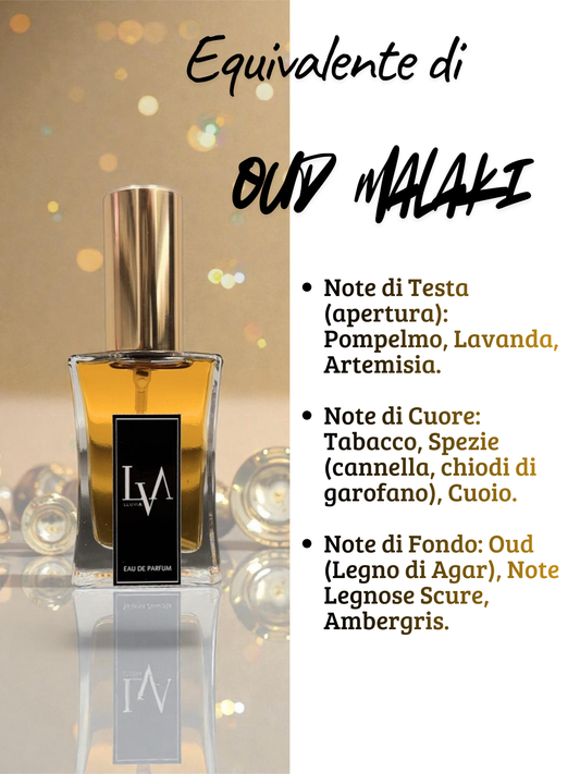 Perfume prestige n.º 647 (equivalente de Oud malaki de Chopard)