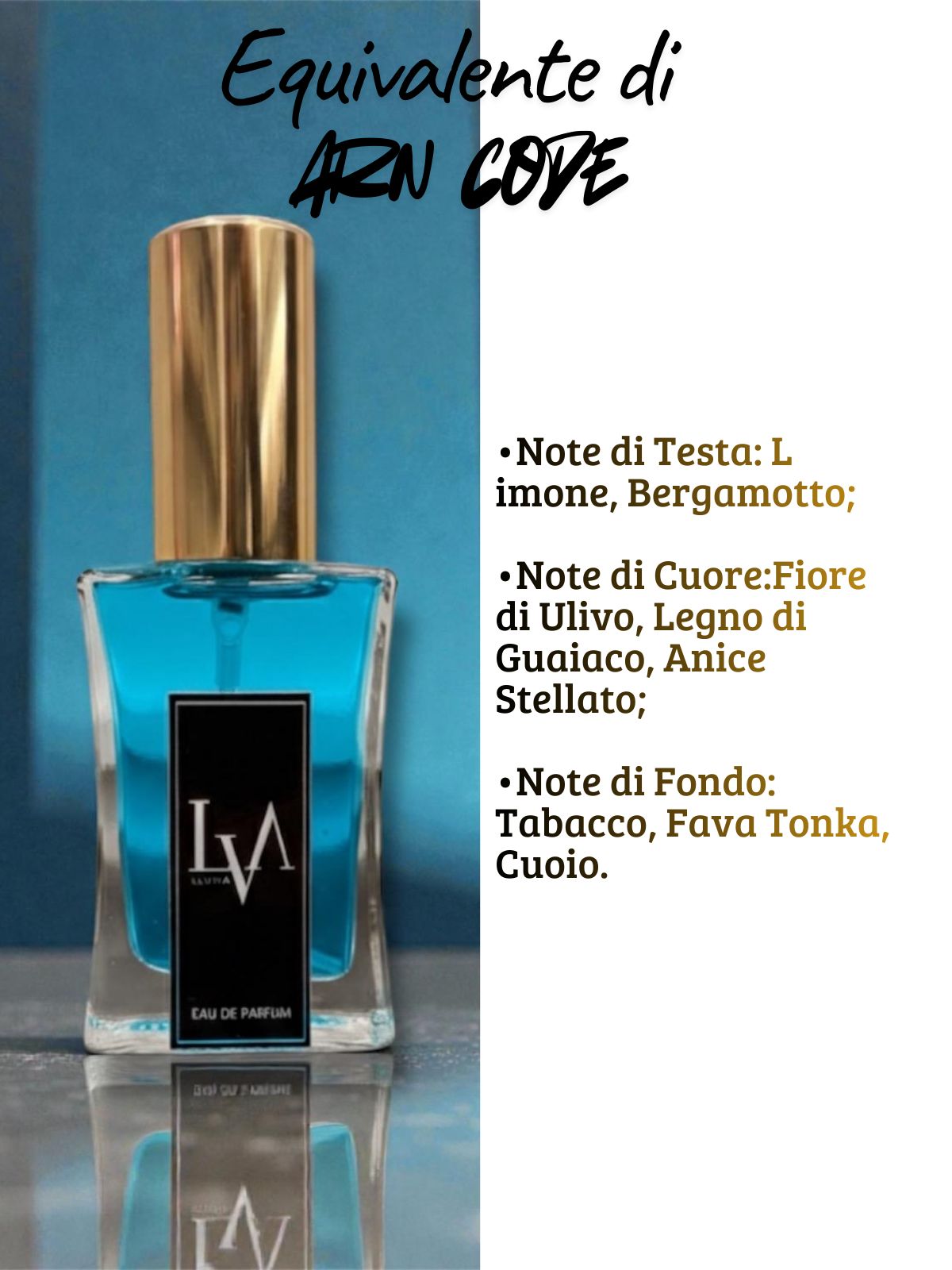 Profumo uomo n M036 (equivalente di Armani Code)
