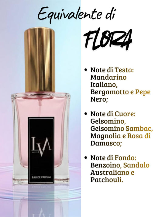 Perfume de mujer n F031 (equivalente de Flora de Gucci)