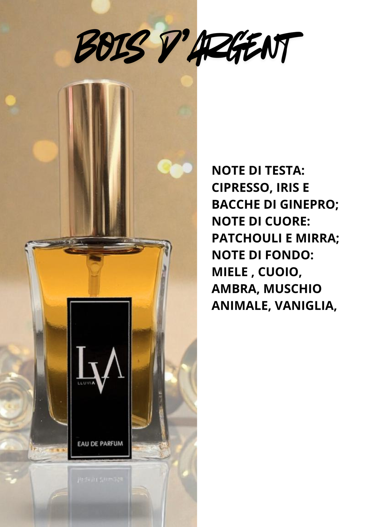 perfume prestige n.º N600 (equivalente de Bois D'Argent)